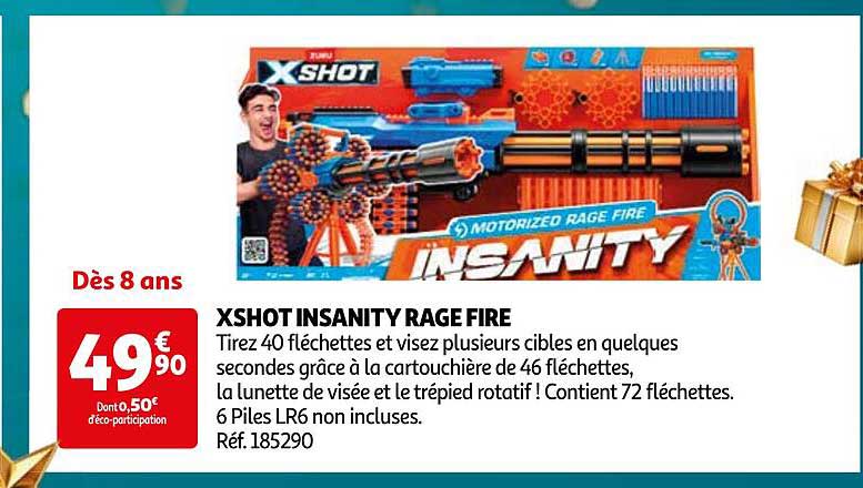 XSHOT INSANITY RAGE FIRE