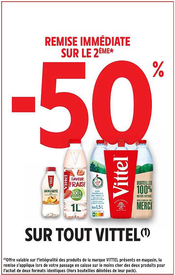 -50% SUR TOUT VITTEL