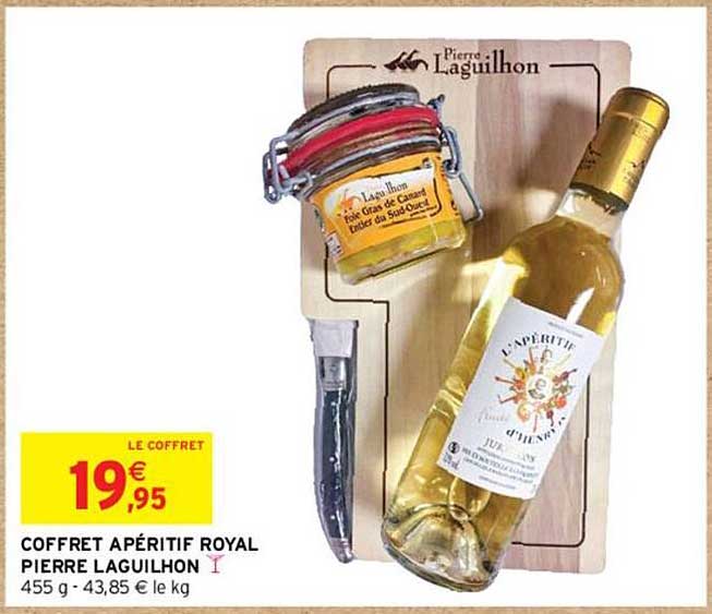 COFFRET APÉRITIF ROYAL PIERRE LAGUILHON