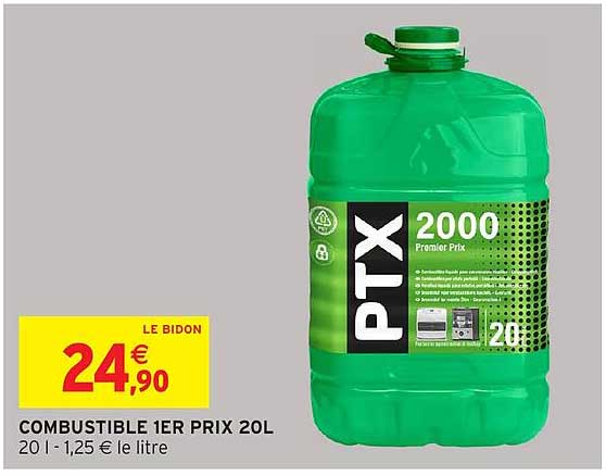 COMBUSTIBLE 1ER PRIX 20L