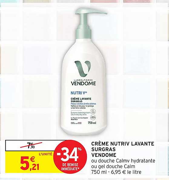 CRÈME NUTRIV LAVANTE SURGRAS VENDOME