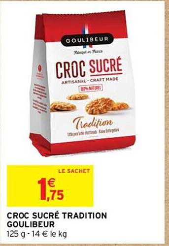 CROC SUCRÉ TRADITION GOULIBEUR