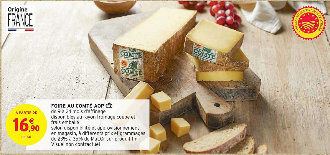 FOIRE AU COMTÉ AOP