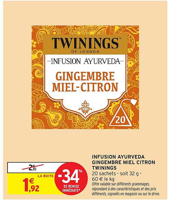 GINGEMBRE MIEL-CITRON