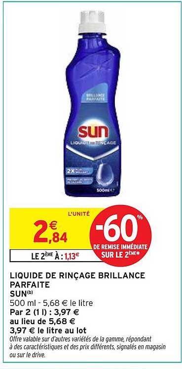 LIQUIDE DE RINÇAGE BRILLANCE PARFAITE