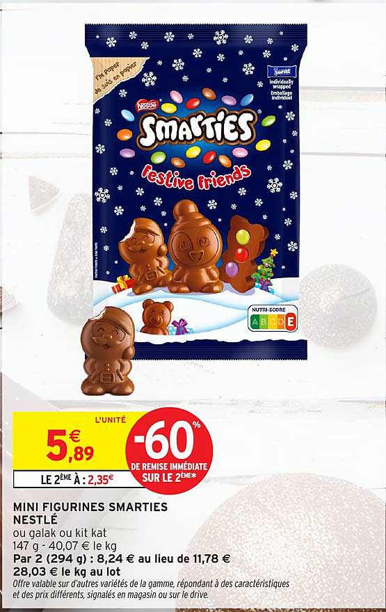 MINI FIGURINES SMARTIES NESTLÉ