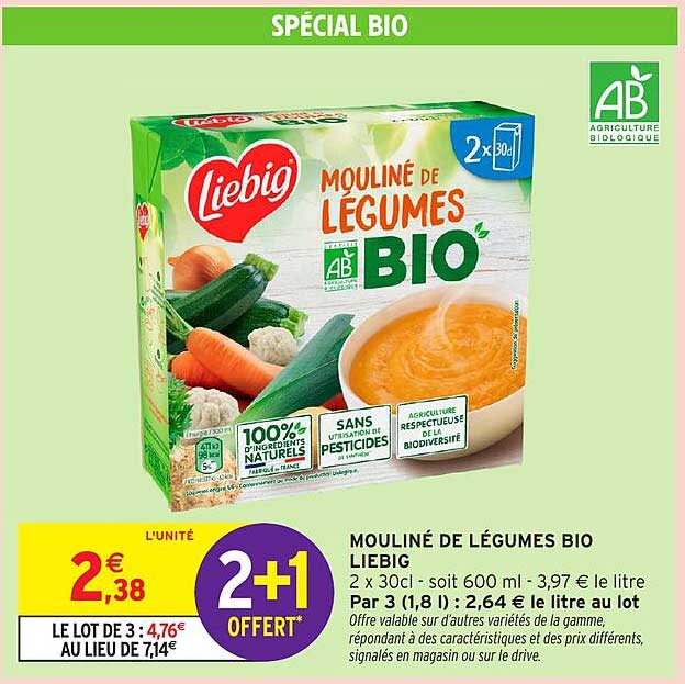 MOULINÉ DE LÉGUMES BIO LIEBIG