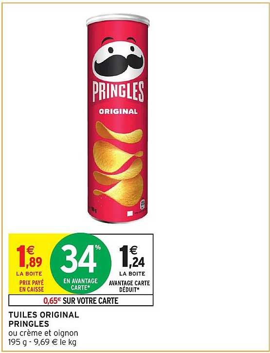 TUILES ORIGINAL PRINGLES