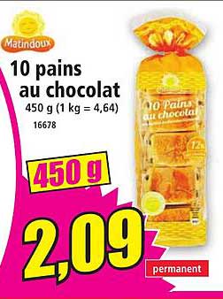 10 pains au chocolat