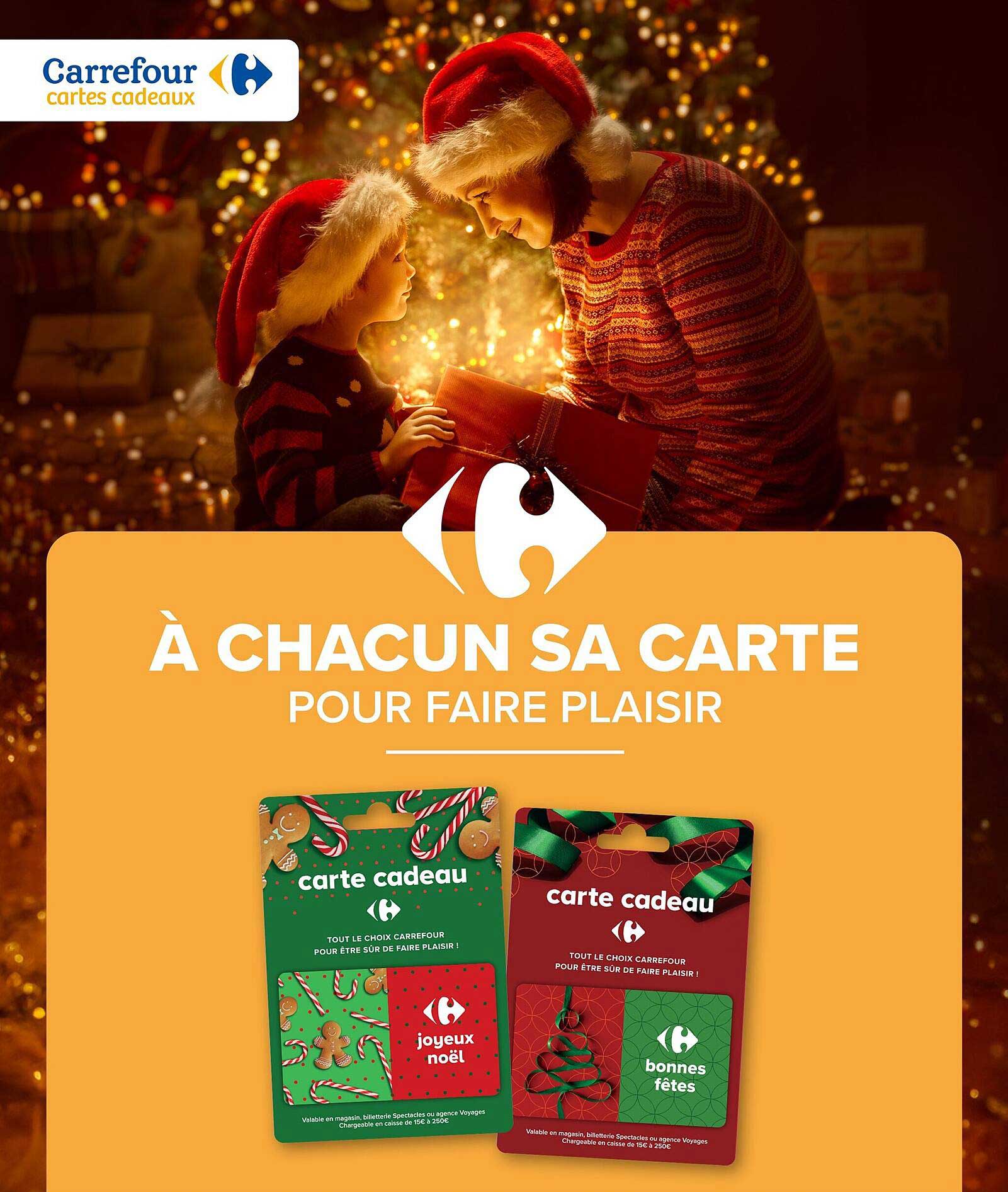 À CHACUN SA CARTE POUR FAIRE PLAISIR