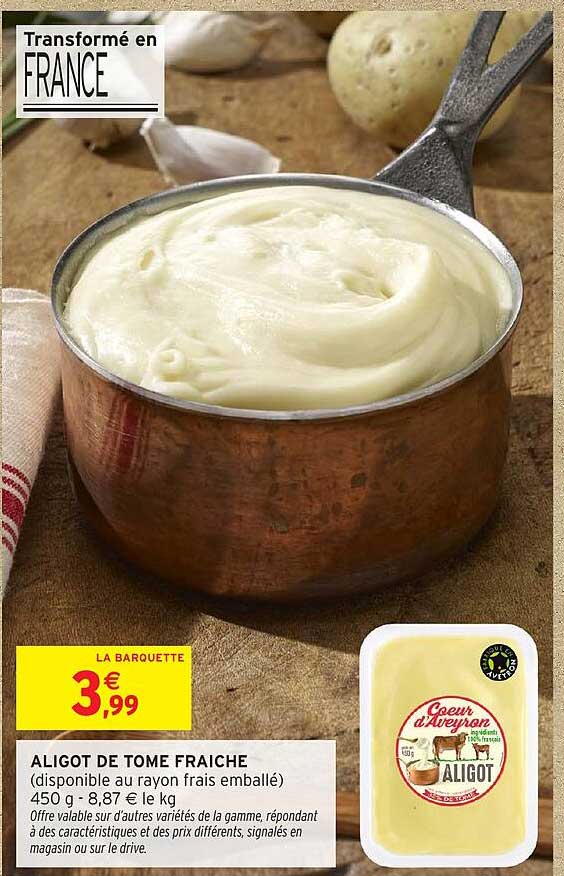 ALIGOT DE TOME FRAICHE