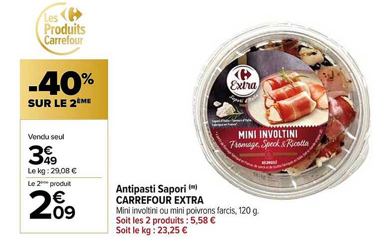 Antipasti Sapori CARREFOUR EXTRA