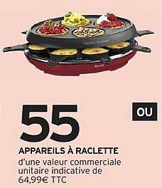 APPAREILS À RACLETTE