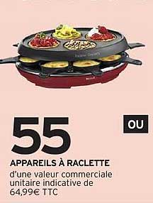 APPAREILS À RACLETTE