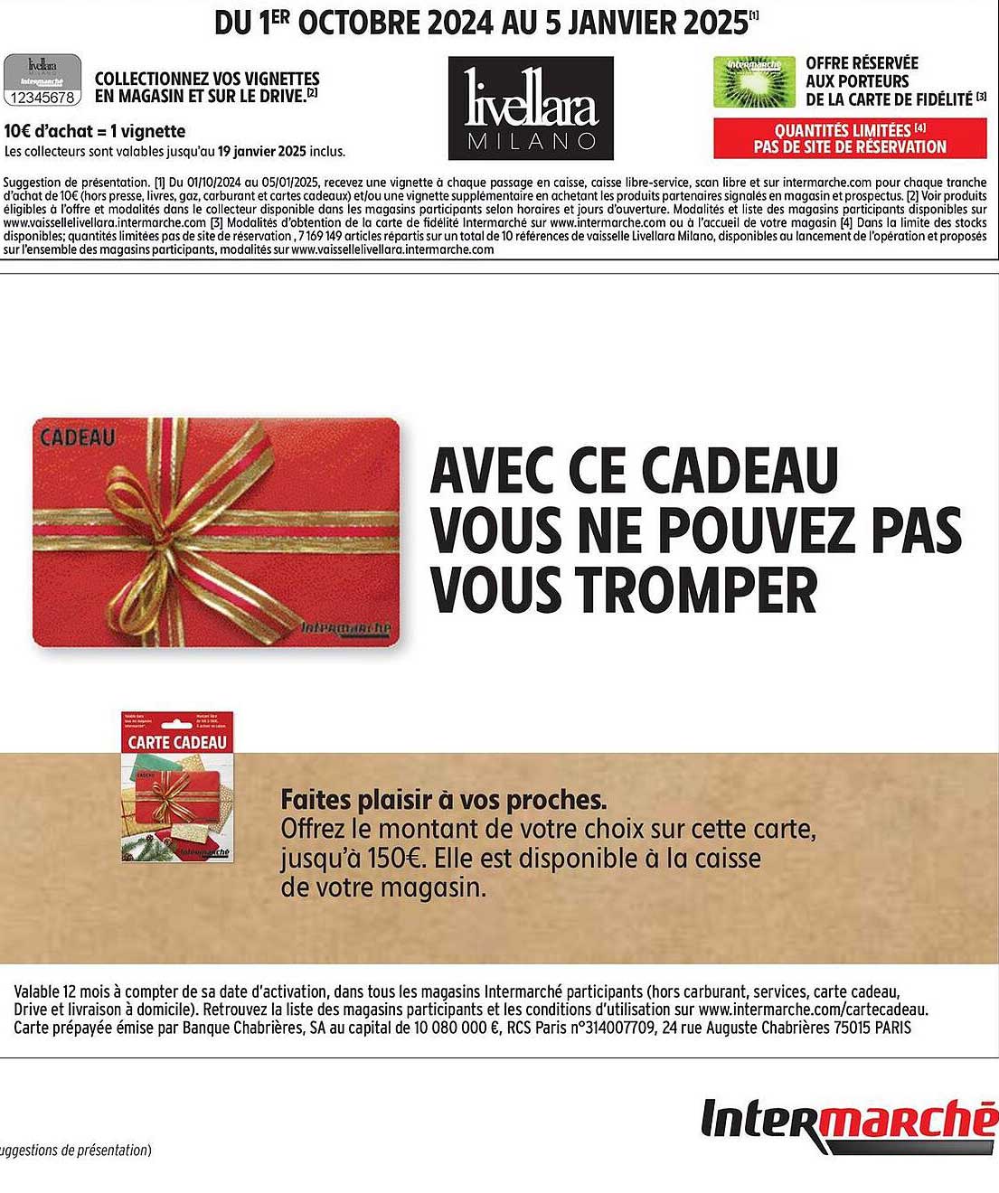 AVEZ CE CADEAU VOUS NE POUVEZ PAS VOUS TROMPER