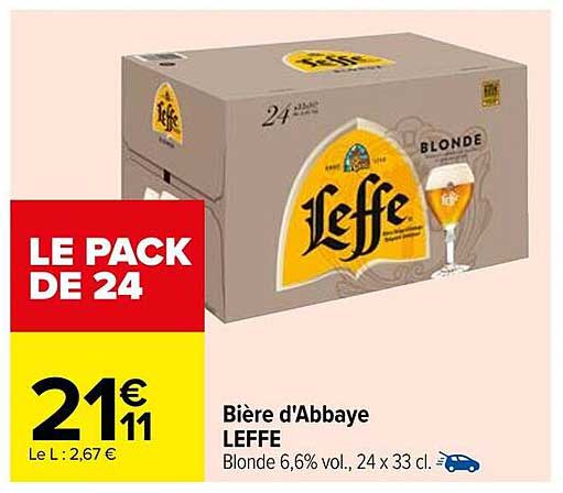 Bière d'Abbaye LEFFE