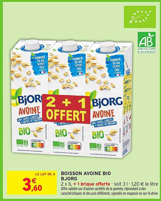 BOISSON AVOINE BIO BJORG