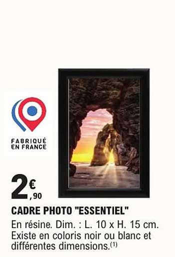 CADRE PHOTO "ESSENTIEL"