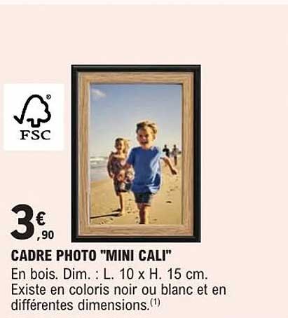 CADRE PHOTO "MINI CALI"