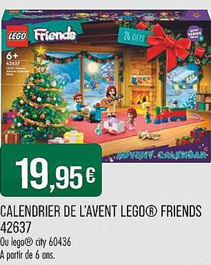 CALENDRIER DE L'AVENT LEGO® FRIENDS 42637