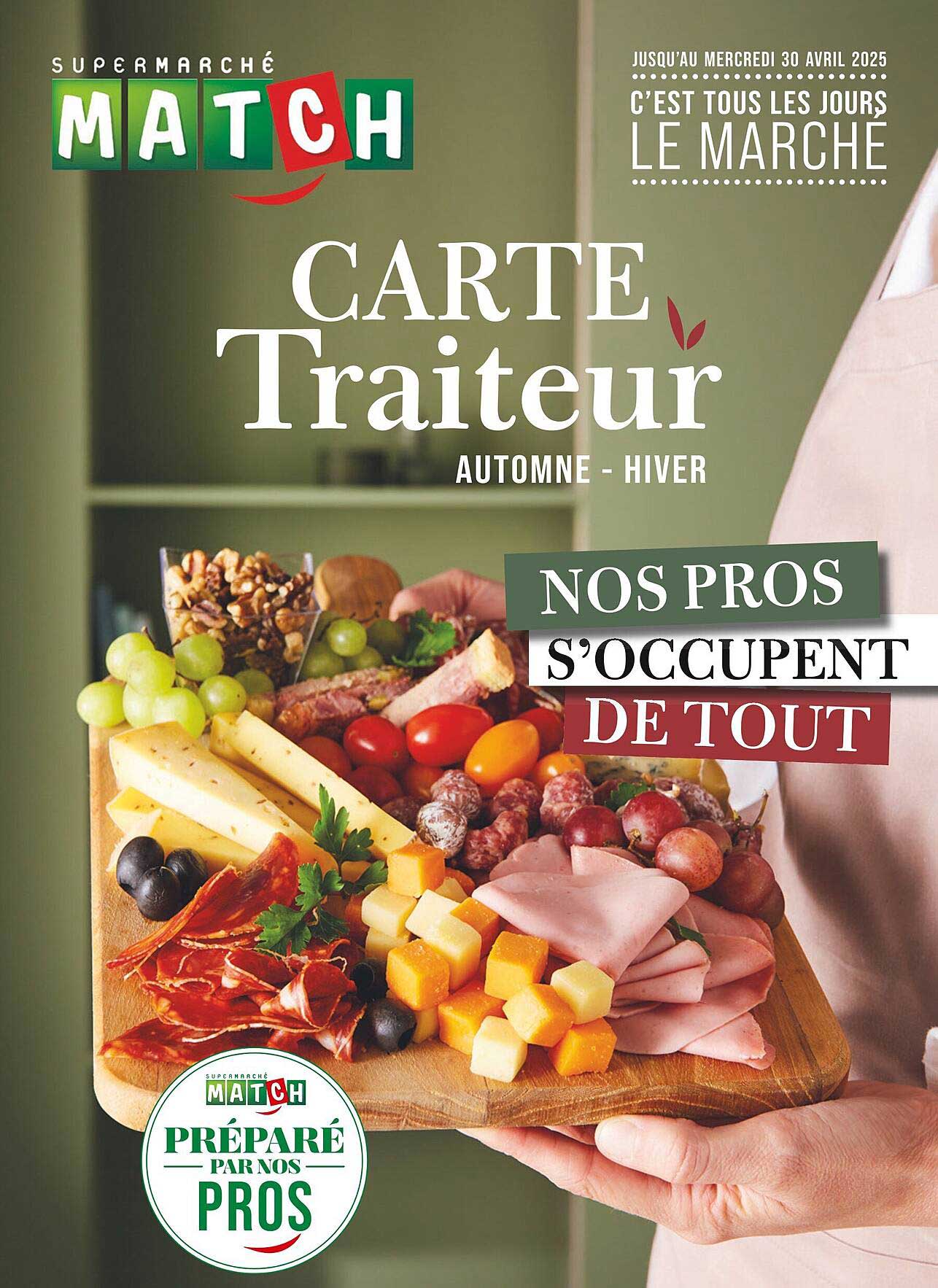 CARTE Traiteur AUTOMNE - HIVER