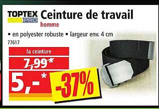 Ceinture de travail