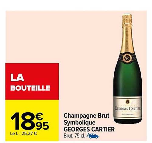 Champagne Brut Symbolique GEORGES CARTIER