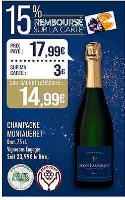 CHAMPAGNE MONTAUBRET