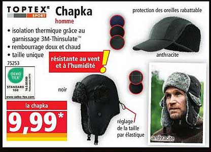 Chapka homme