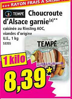 Choucroute d'Alsace garnie