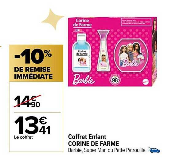 Coffret Enfant CORINE DE FARME