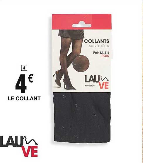 COLLANTS SOIRÉE FÊTES FANTAISIE POIS