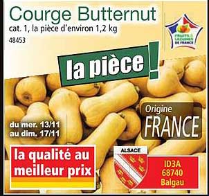 Courge Butternut