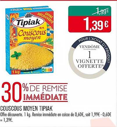 Couscous moyen Tipiak