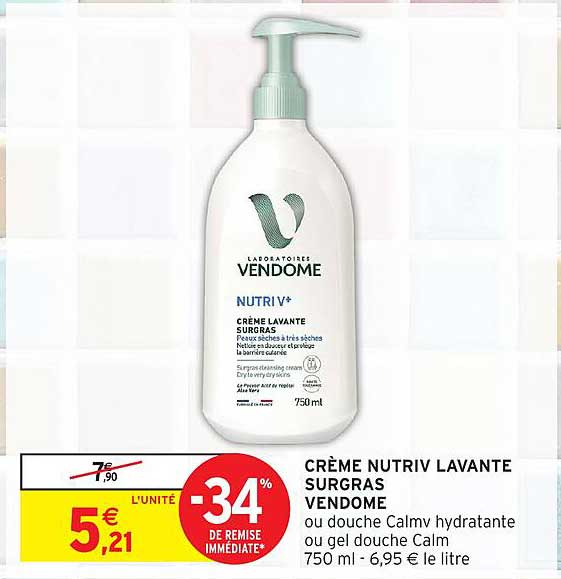 CRÈME NUTRIV LAVANTE SURGRAS VENDOME