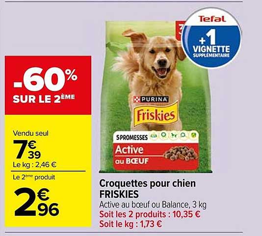 Croquettes pour chien FRISKIES