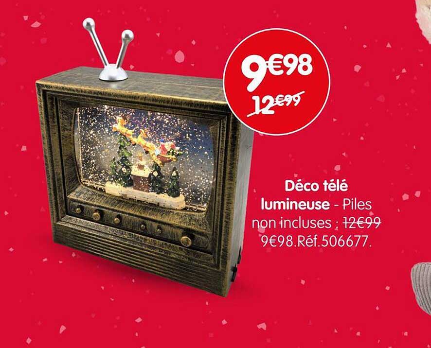 Déco télé lumineuse