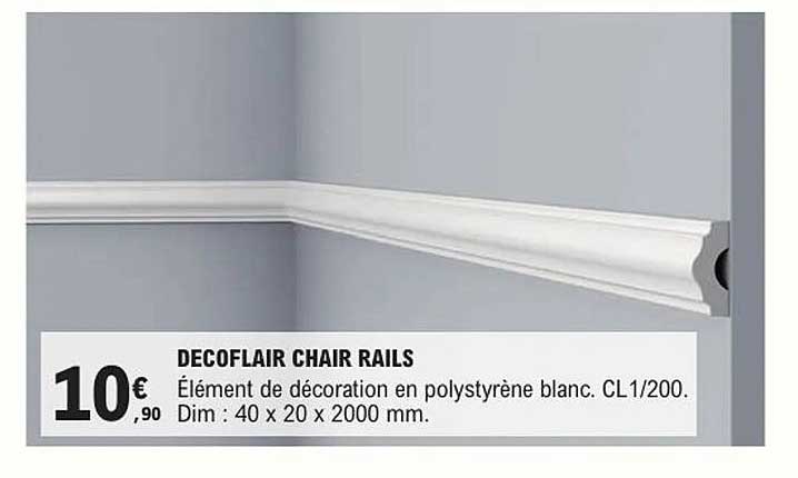 DECOFLAIR CHAIR RAILS