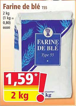 Farine de blé T55