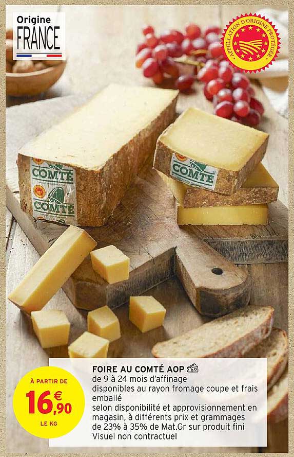 FOIRE AU COMTÉ AOP