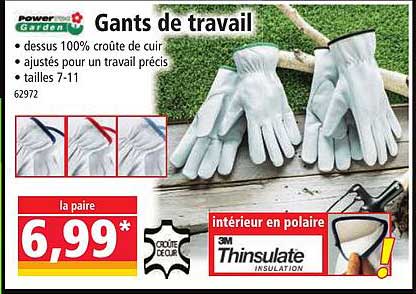 Gants de travail