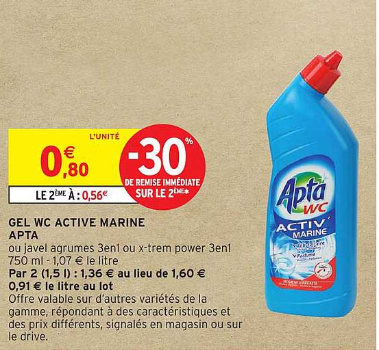 GEL WC ACTIVE MARINE APTA