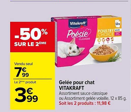 Gelée pour chat VITAKRAFT