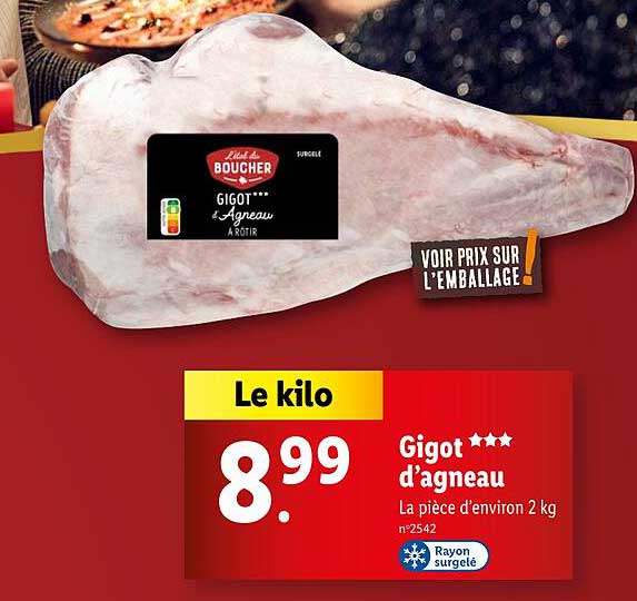 Gigot d'agneau