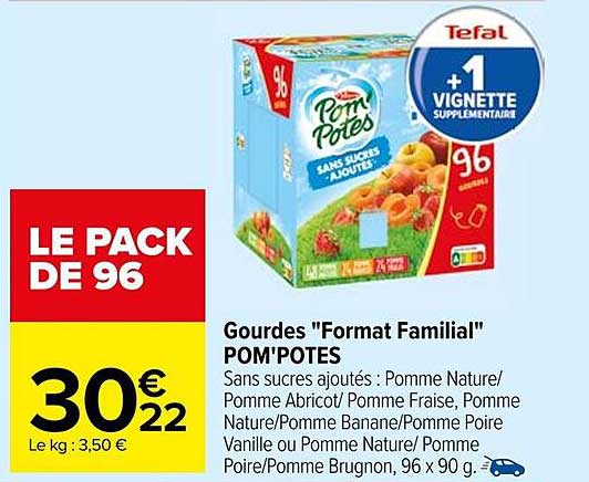 Gourdes "Format Familial" POM'POTES