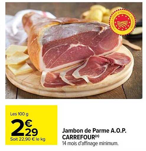 Jambon de Parme A.O.P. CARREFOUR(n)