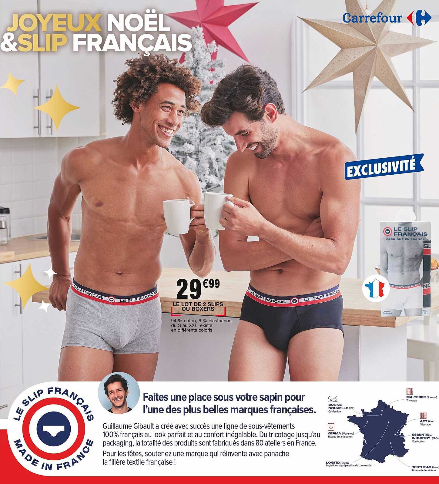 Joyeux Noël & Slip Français