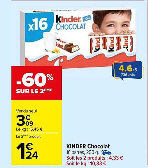 KINDER Chocolat