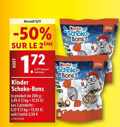 Kinder Schoko-Bons