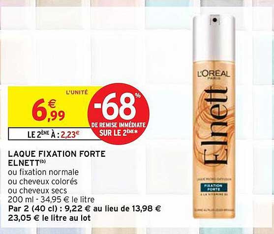 LAQUE FIXATION FORTE ELNETT®